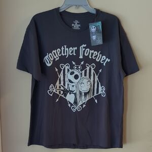 Disney Womens 'Together Forever' Graphic Tee size large